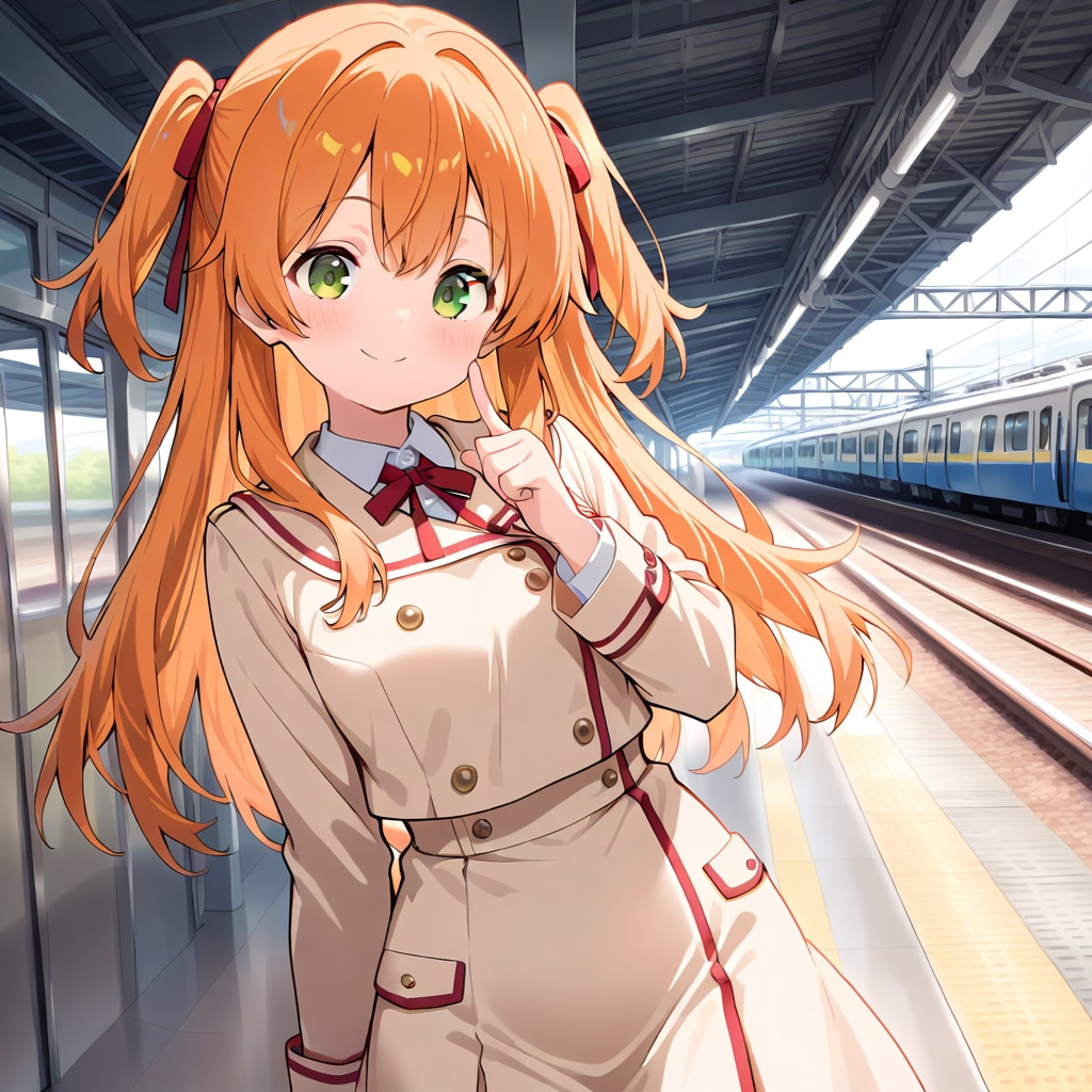 電車でお出掛け | の人気AIイラスト・グラビア