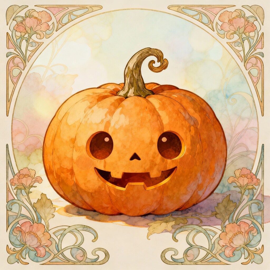 ミュシャのハロウィン