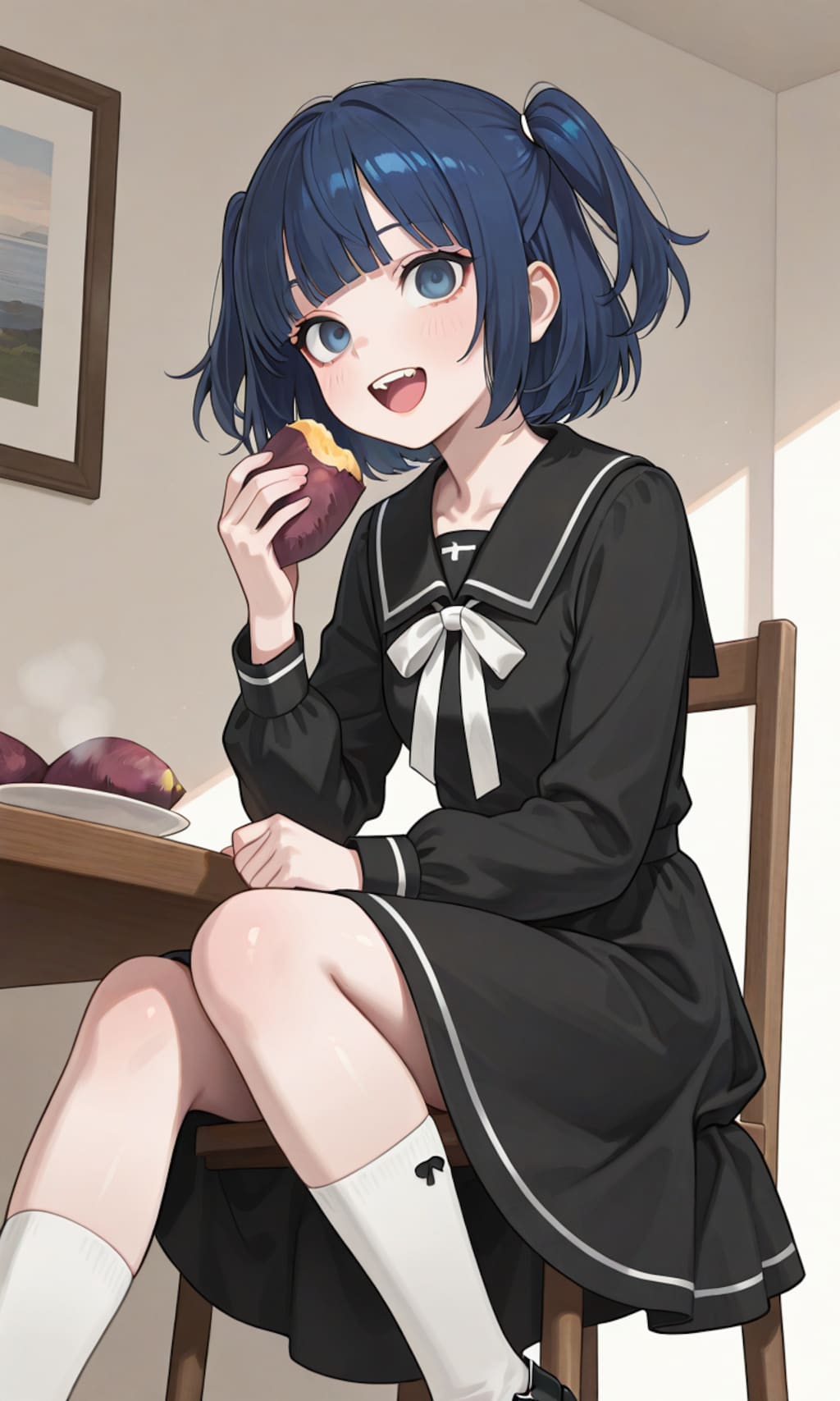 あっ、アニキおかえり〜🎵でも、アニキの分はないよ