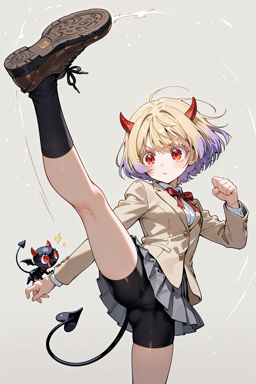 足癖が悪い悪魔