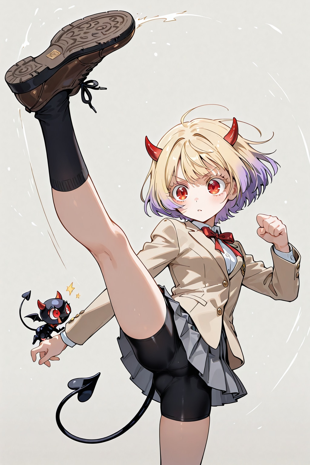 足癖が悪い悪魔