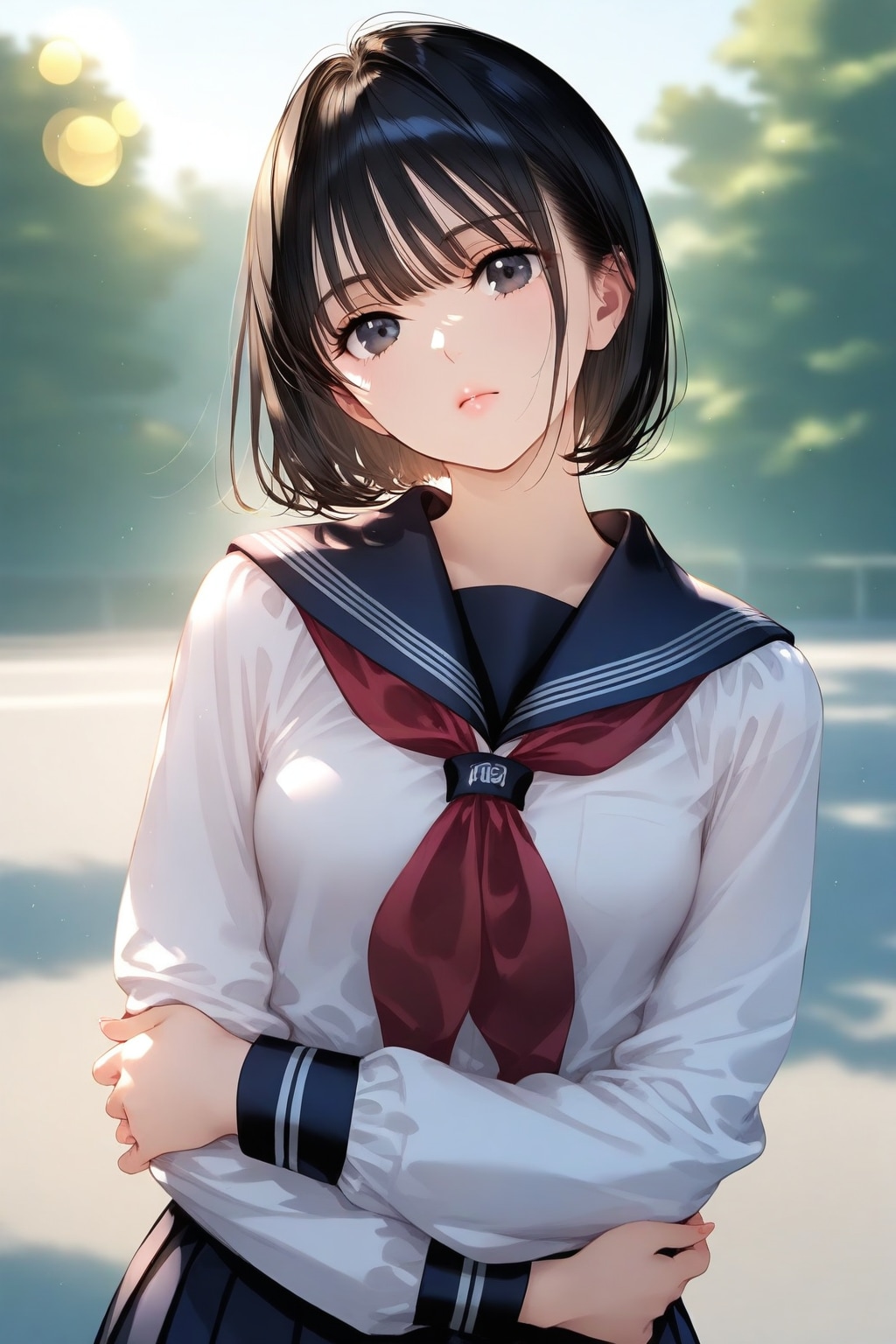 首を傾げる子 | の人気AIイラスト・グラビア