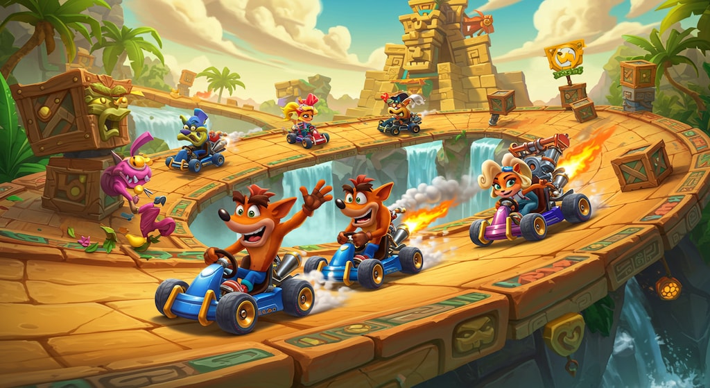 クラッシュバンディクーカート