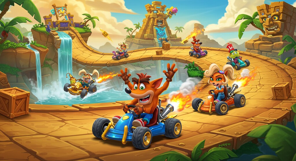 クラッシュバンディクーカート