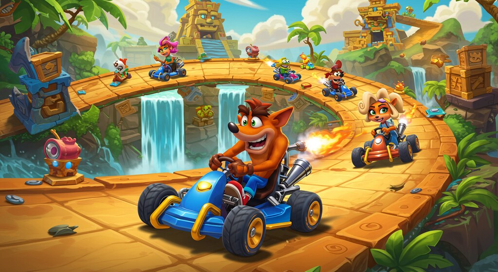 クラッシュバンディクーカート