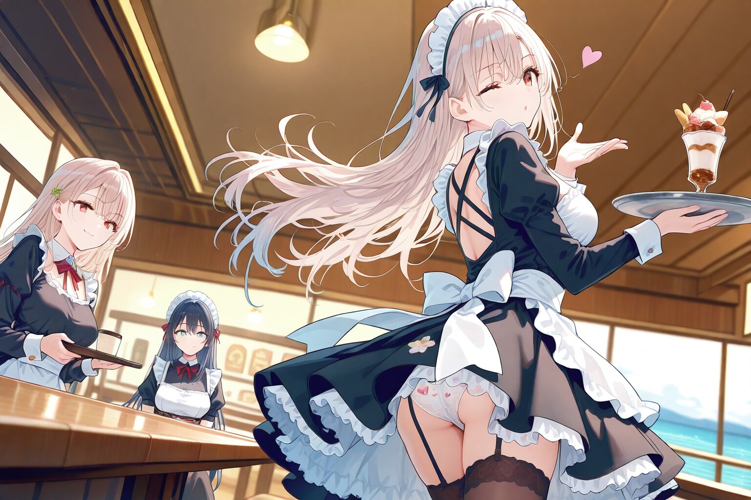 「ちょっとくらいなら…サービスしますよ♡」