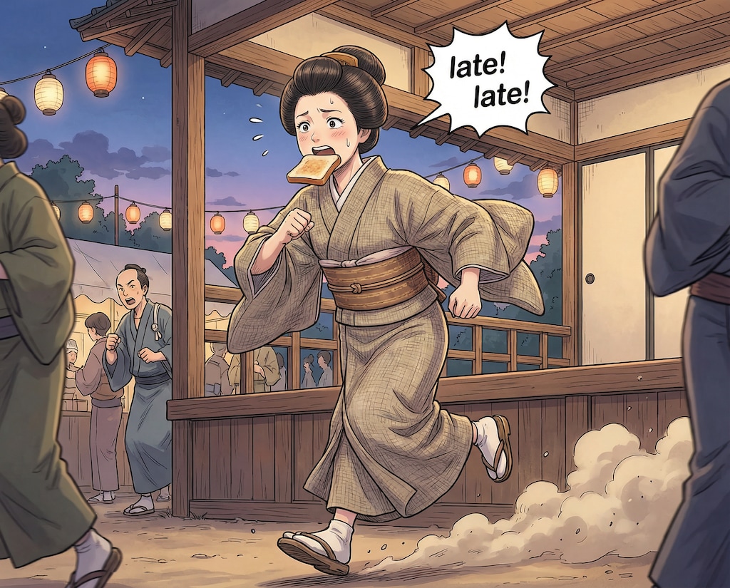 千代子レイト・遅刻遅刻！