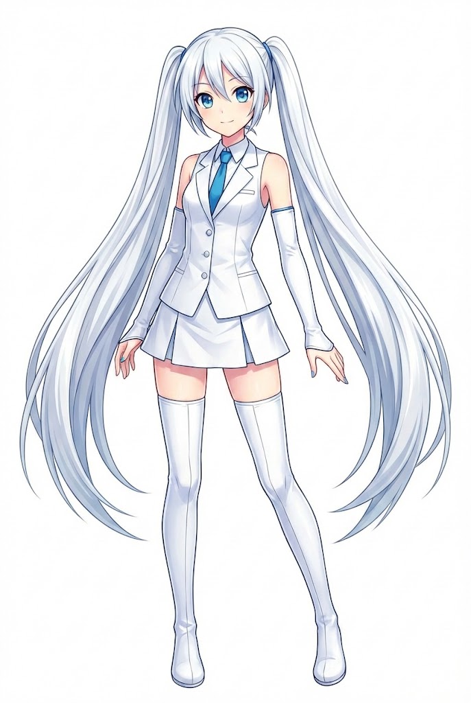 Gemini 雪ミク | の人気AIイラスト・グラビア