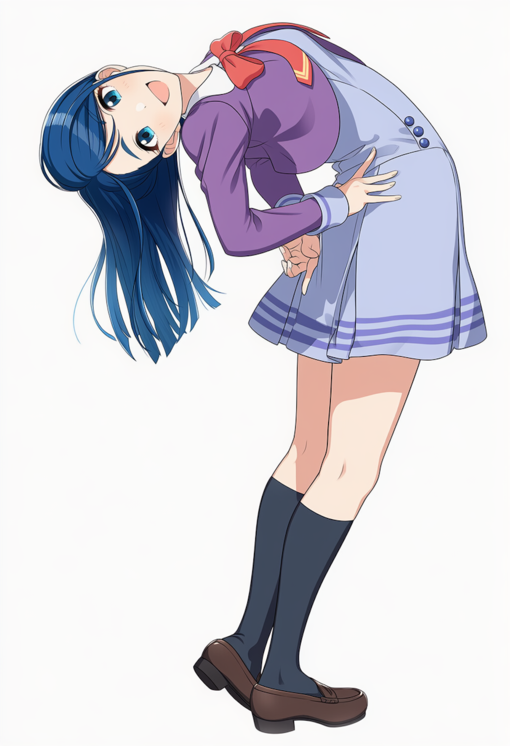 制服　後ろ反り29