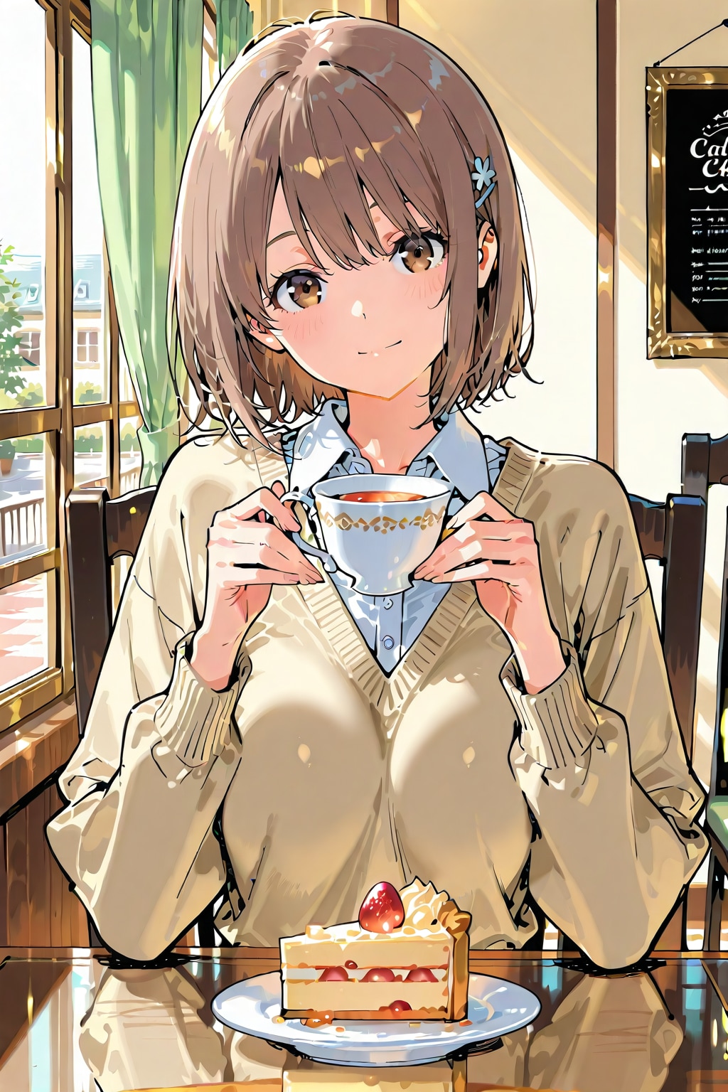 Tea Time | の人気AIイラスト・グラビア