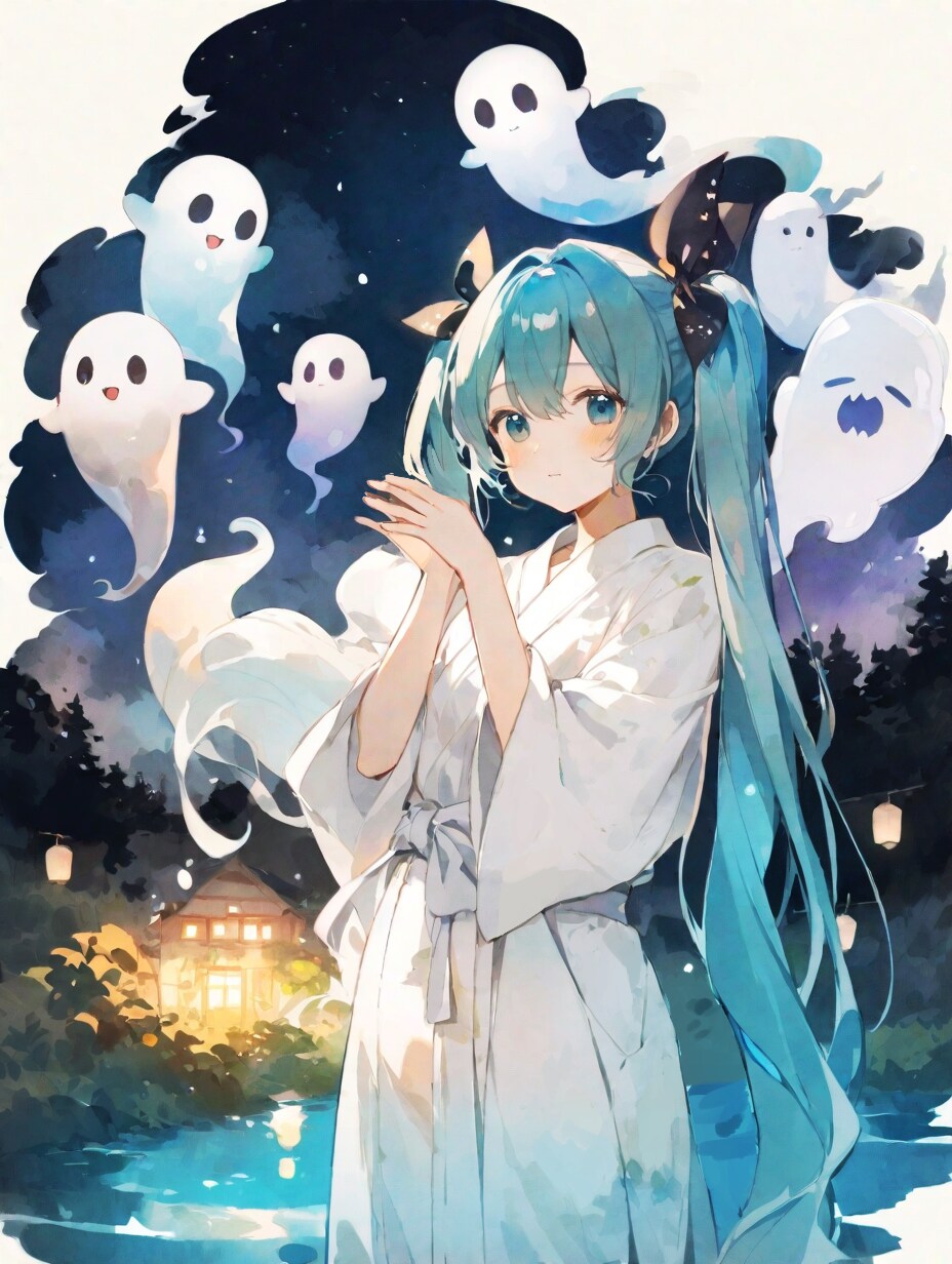 幽霊さんいらっしゃい | の人気AIイラスト・グラビア