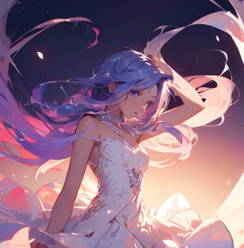 淡いパープル３