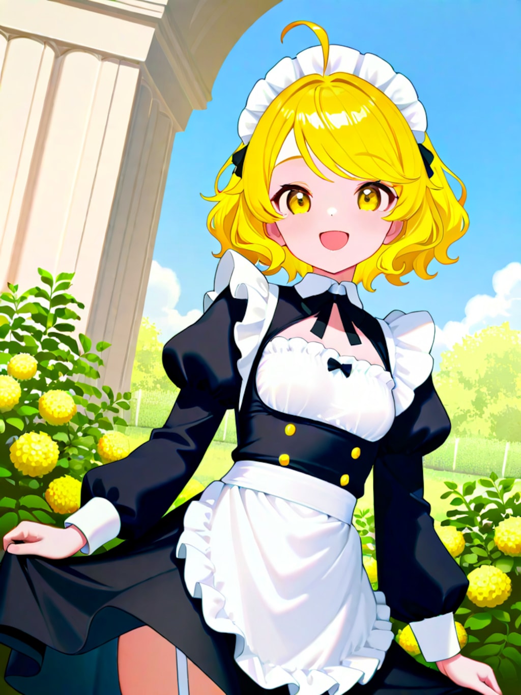 メイド黄島ユイちゃん