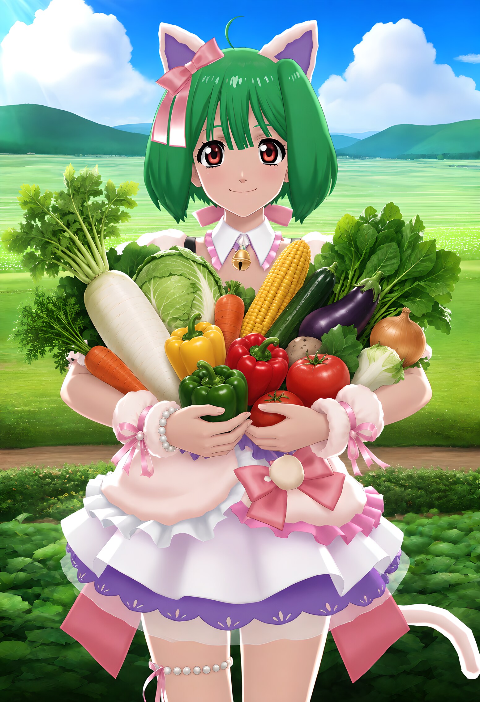 8月31日（野菜の日） | の人気AIイラスト・グラビア