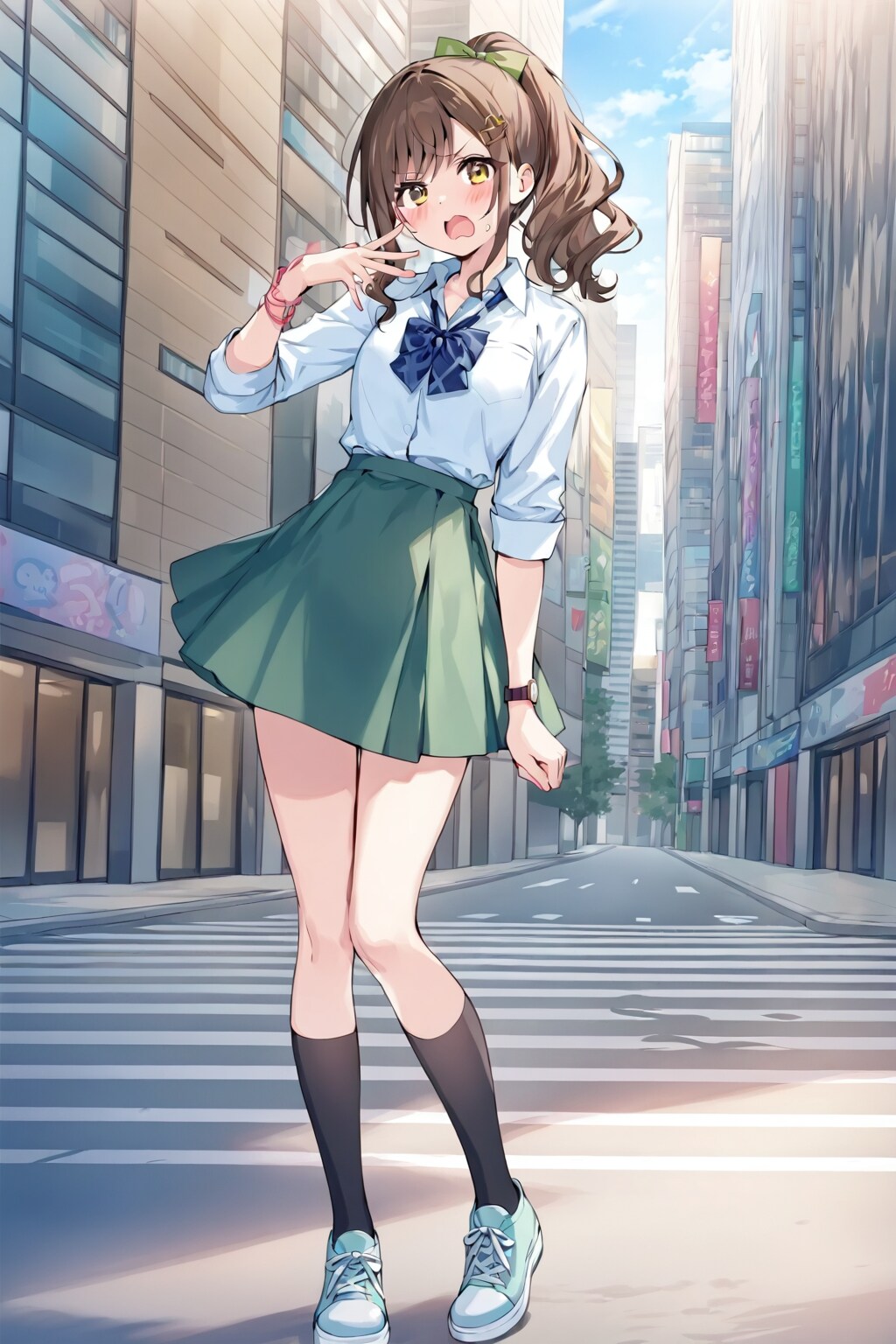 も～、遅いよ！