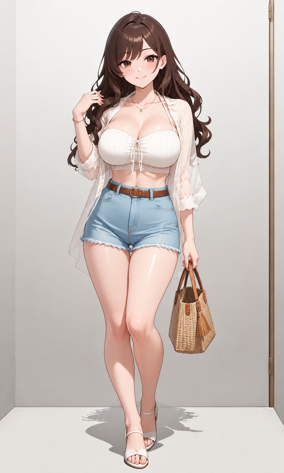 千秋ちゃん夏コーデ