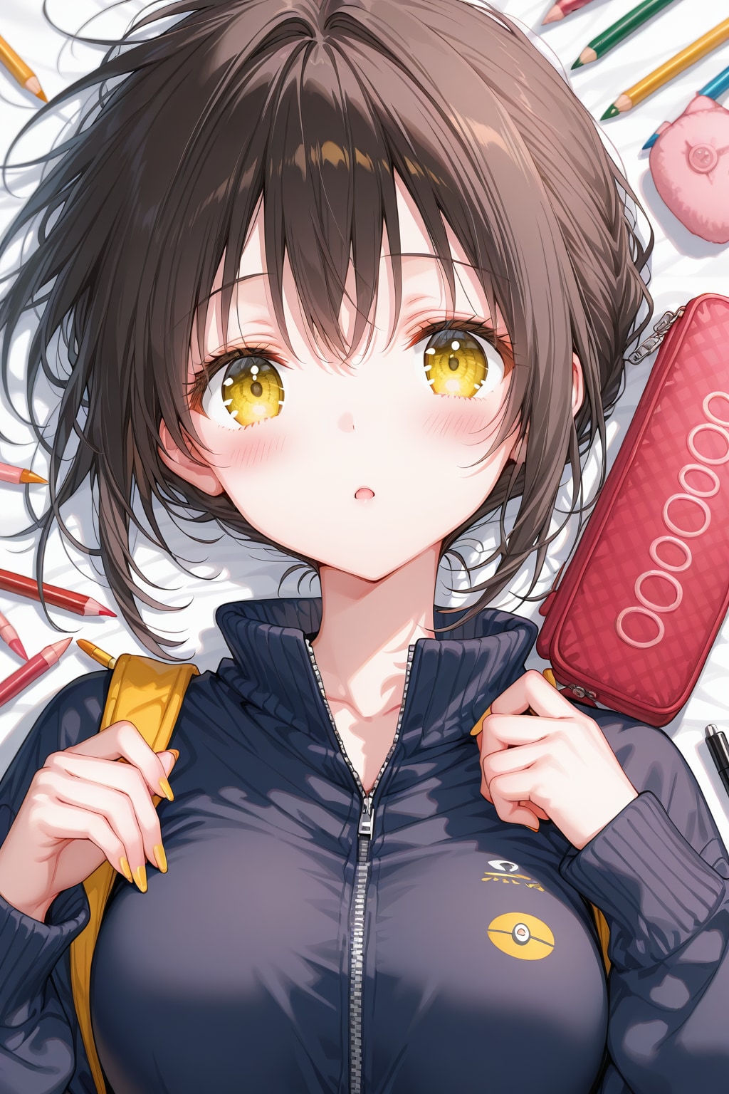 夢みる瞳とペンケース