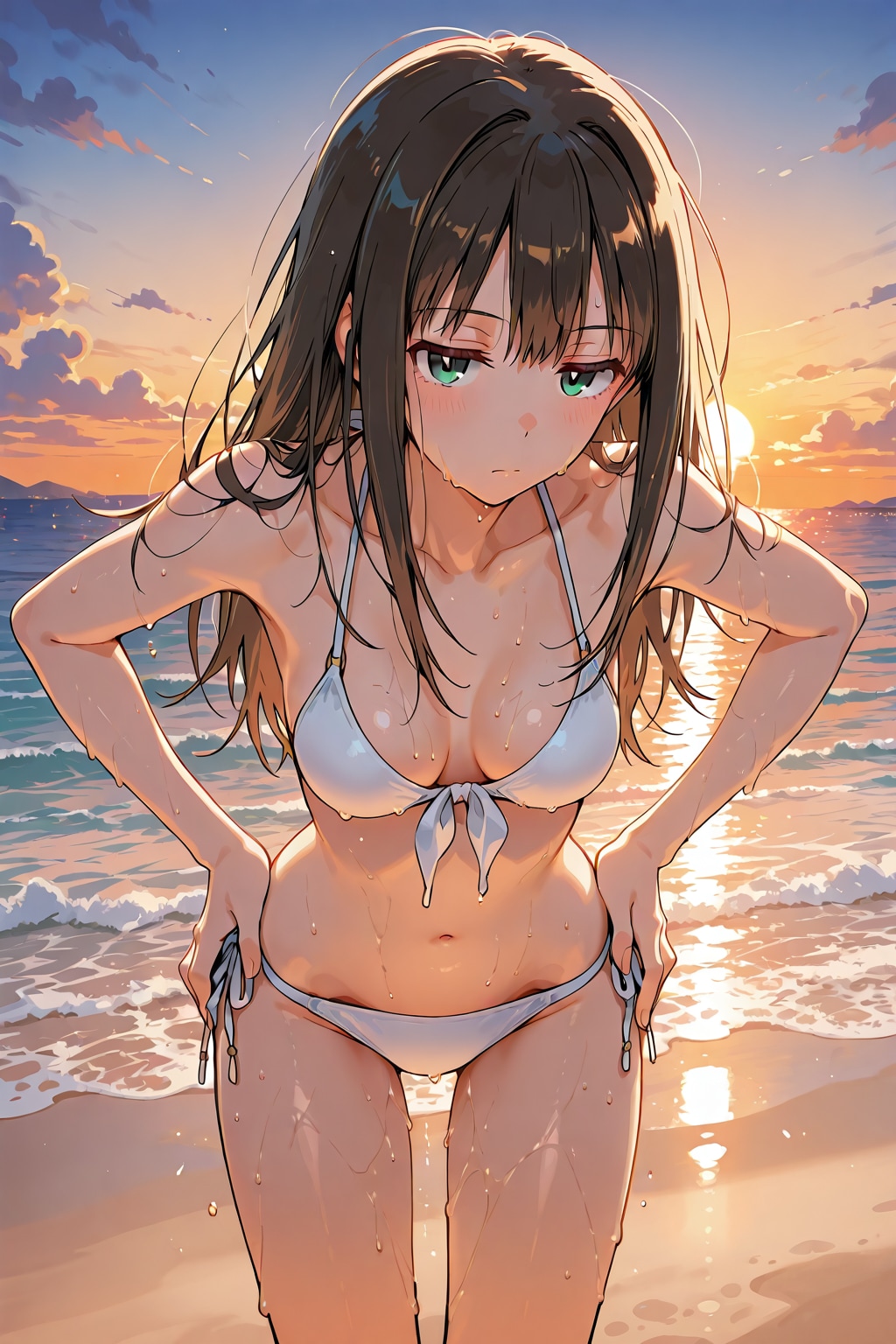 沈む夕日と彼女のキモチ