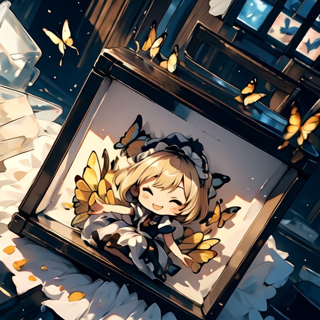 原初のメイドちゃん🦋🦋✨✨