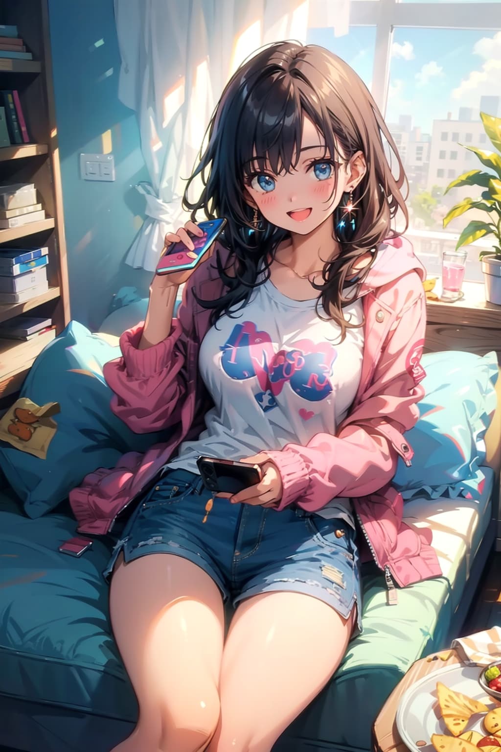 休日の朝