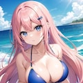 桃髪ロング娘ほか 3枚目