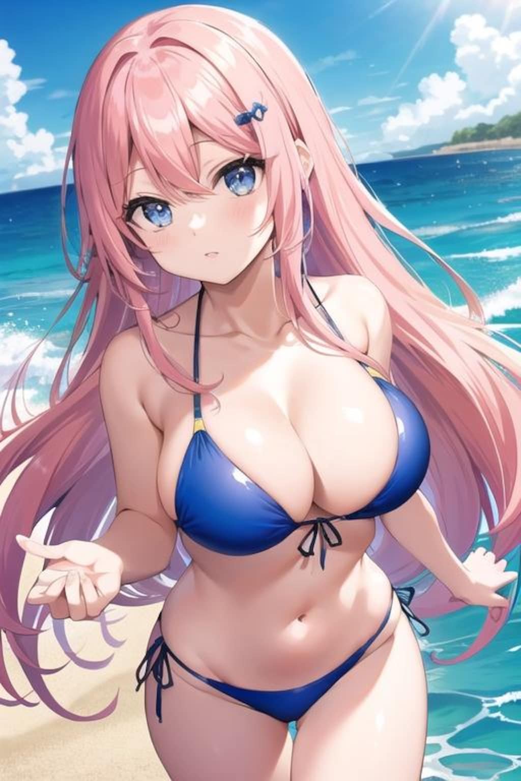 桃髪ロング娘ほか