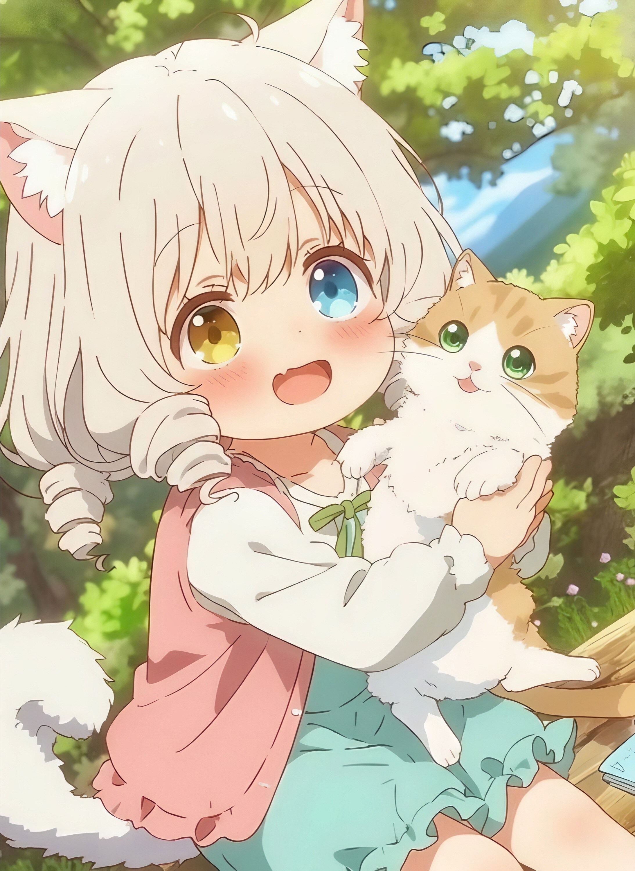 nijiの猫ちゃんハグ