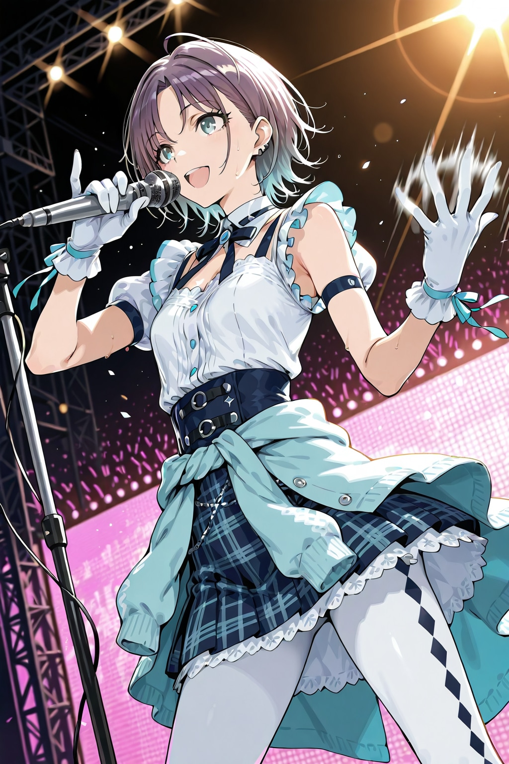 【コンサート】朝倉透ちゃん　by 新作衣装 ーDPM++ 2M SDE Karras Ver.ー | の人気AIイラスト・グラビア