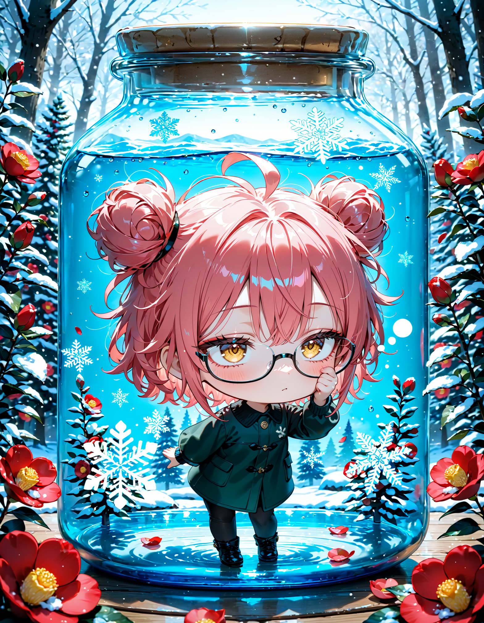 今日は何の日？　いい椿の日 | の人気AIイラスト・グラビア