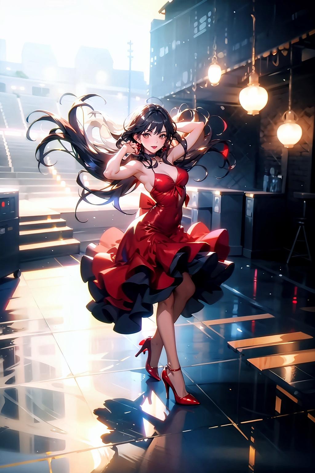 今日のトパーズちゃん　情熱の赤