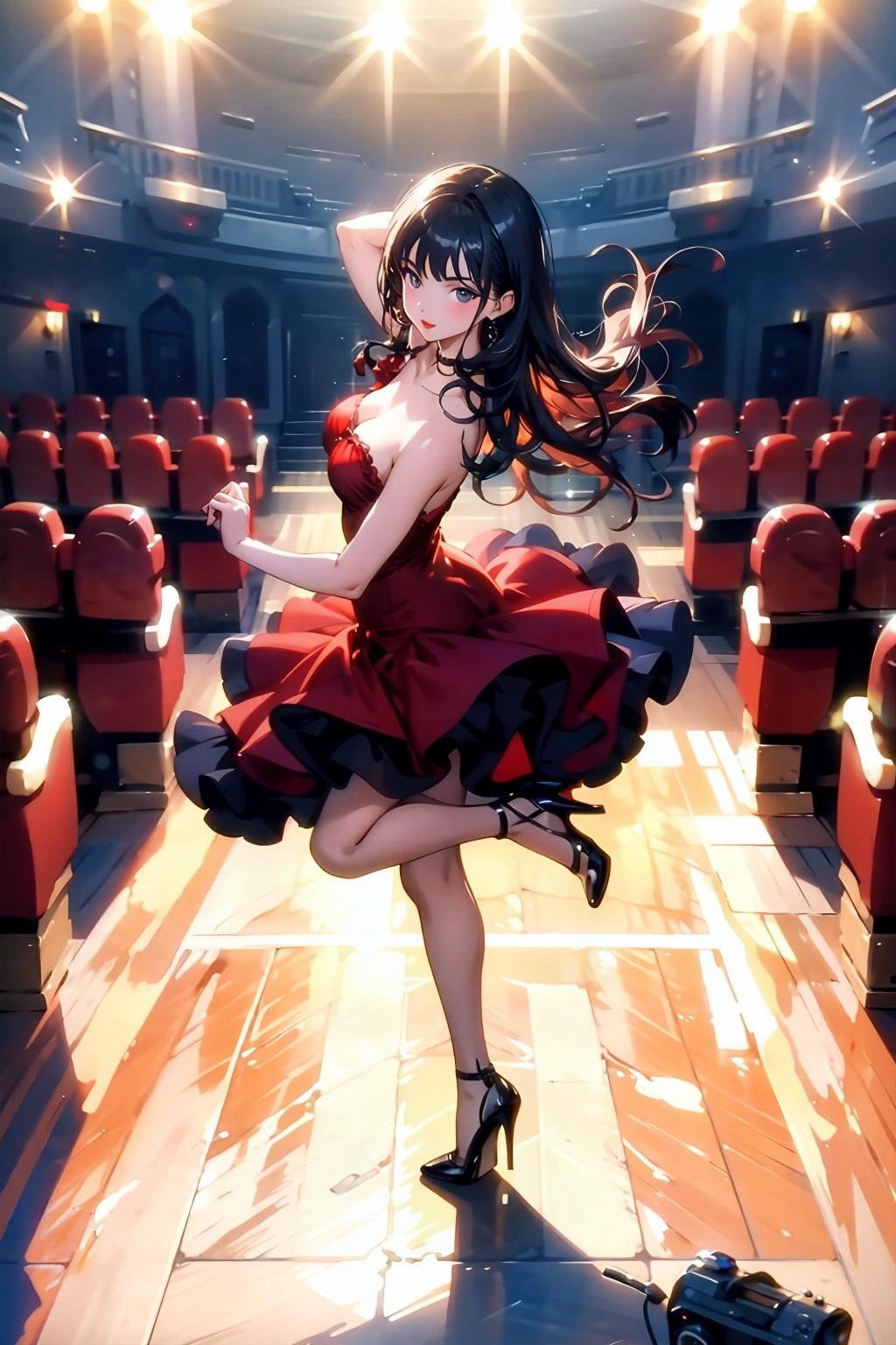 今日のトパーズちゃん　情熱の赤