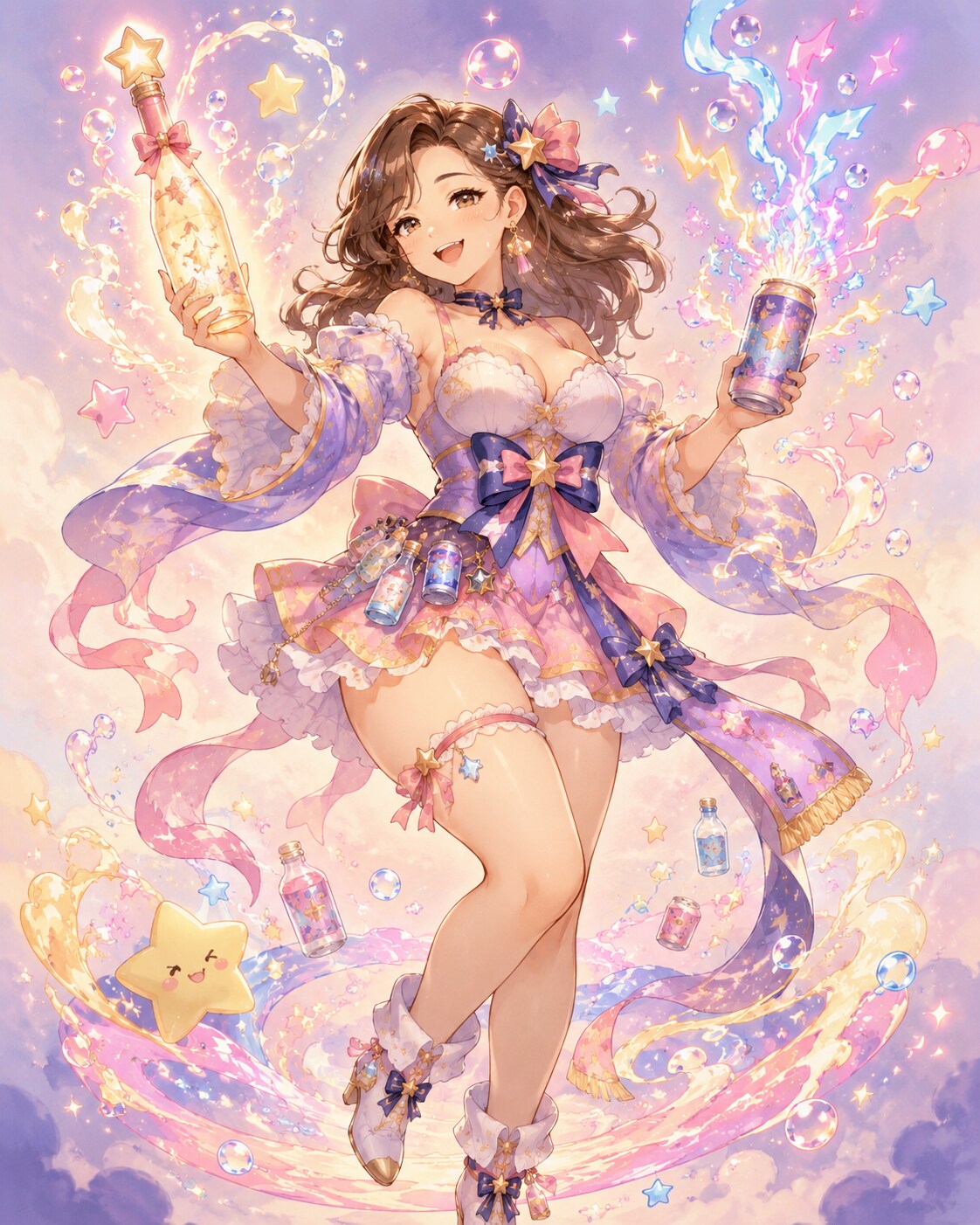 元魔法少女ちゃんはおさけとエナドリで戦う