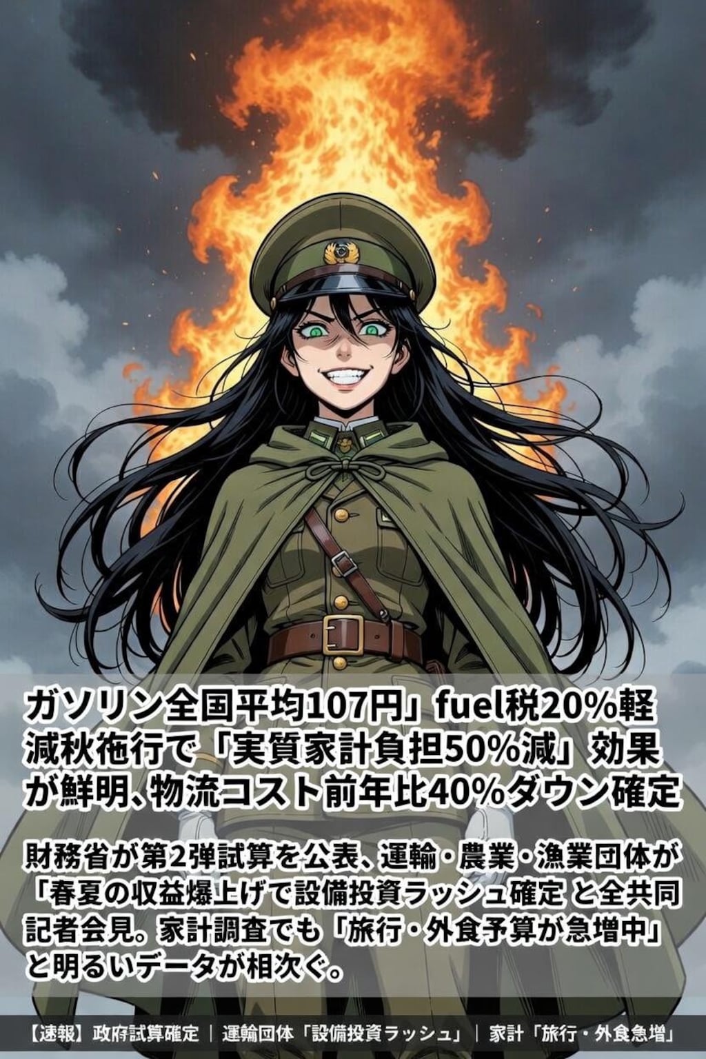 ミリオタの久米弘子がお送りするホルムズ海峡情勢とガソリン価格