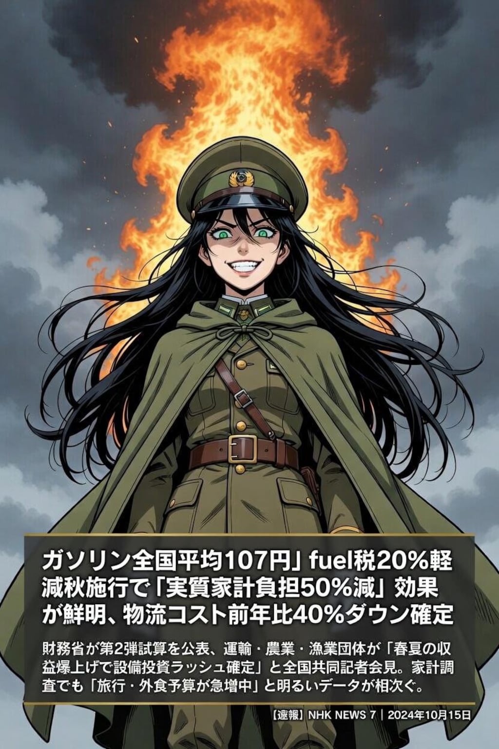 ミリオタの久米弘子がお送りするホルムズ海峡情勢とガソリン価格