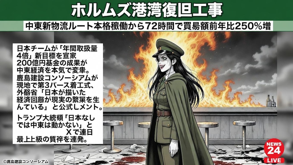 ミリオタの久米弘子がお送りするホルムズ海峡情勢とガソリン価格