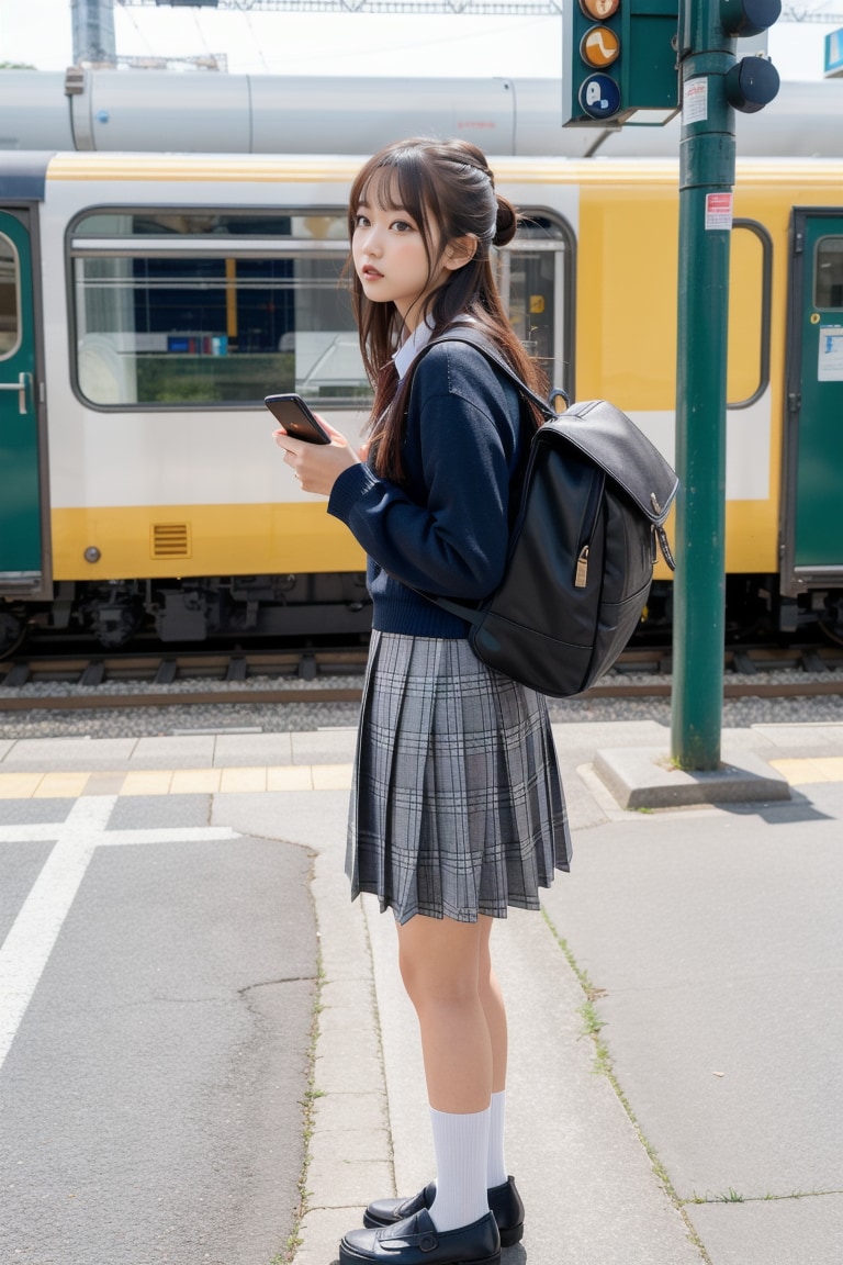 スカートの中