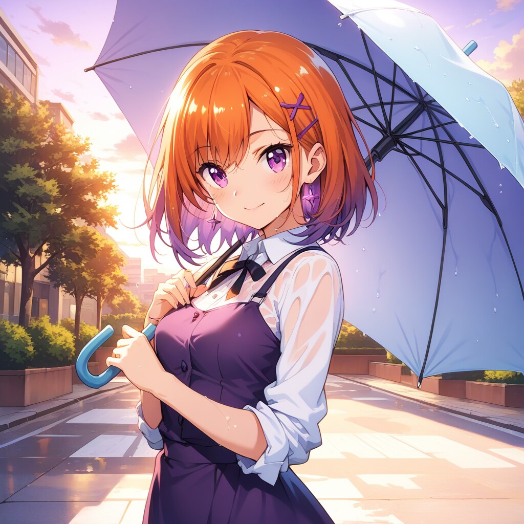 雨が強いようで…。 | の人気AIイラスト・グラビア