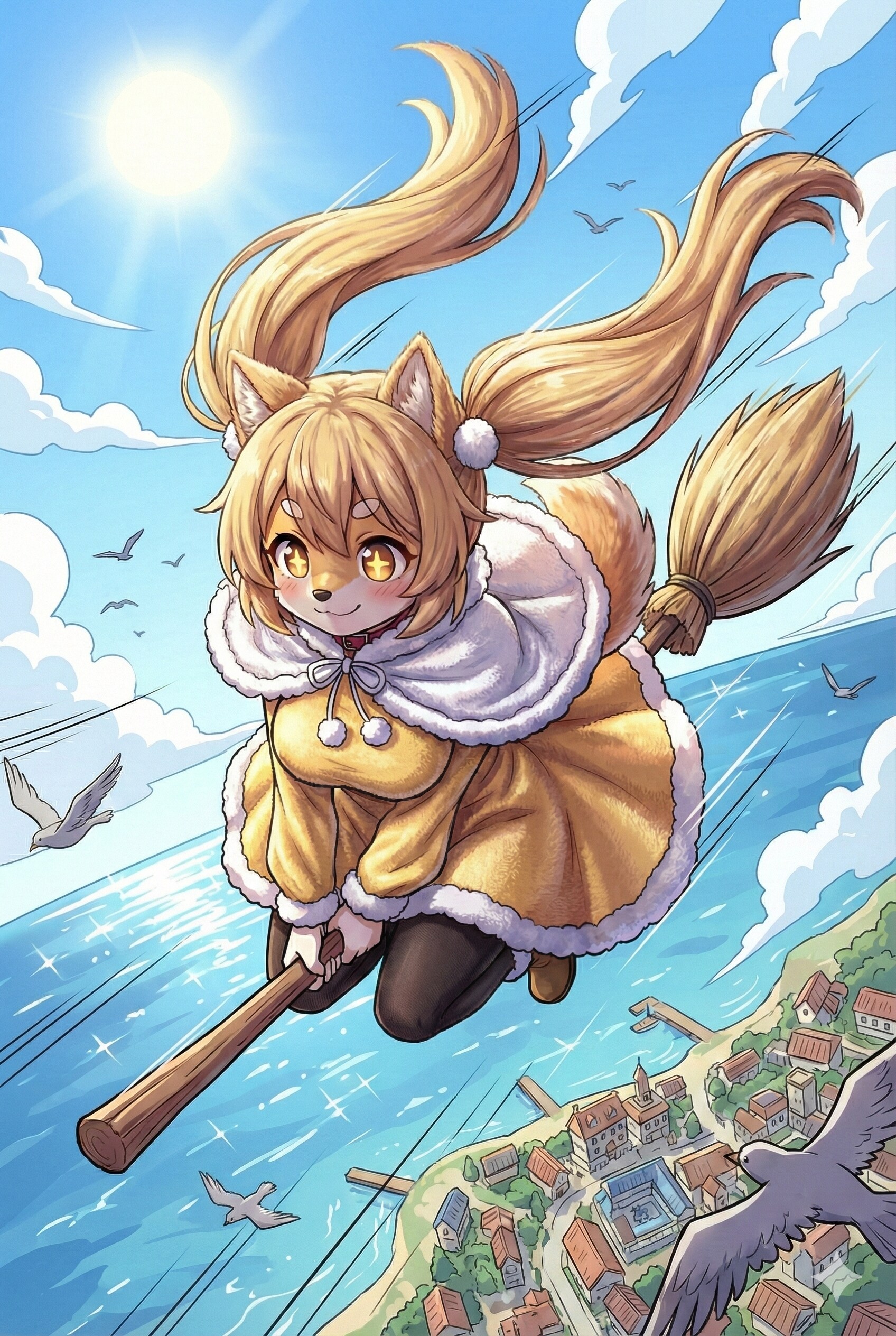 魔法の箒
