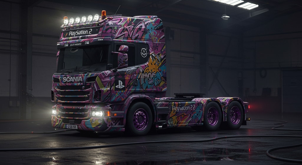 プレイステーション2スカニアトラック