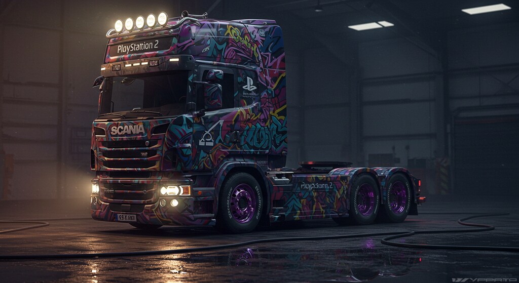 プレイステーション2スカニアトラック