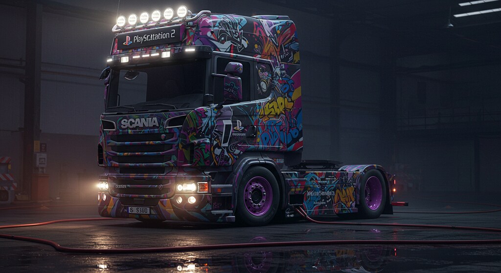 プレイステーション2スカニアトラック