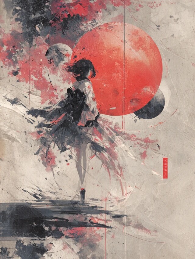 太陽と月 | の人気AIイラスト・グラビア