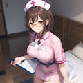 眼鏡お姉さんのコスプレナース 3枚目