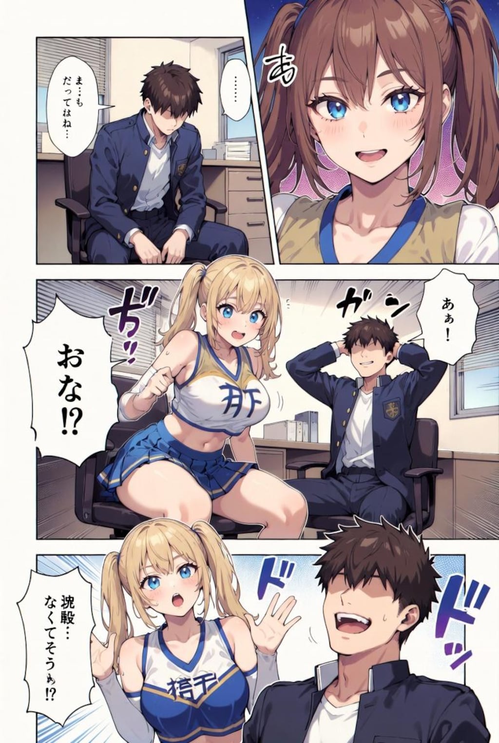 チア衣装クリニック漫画