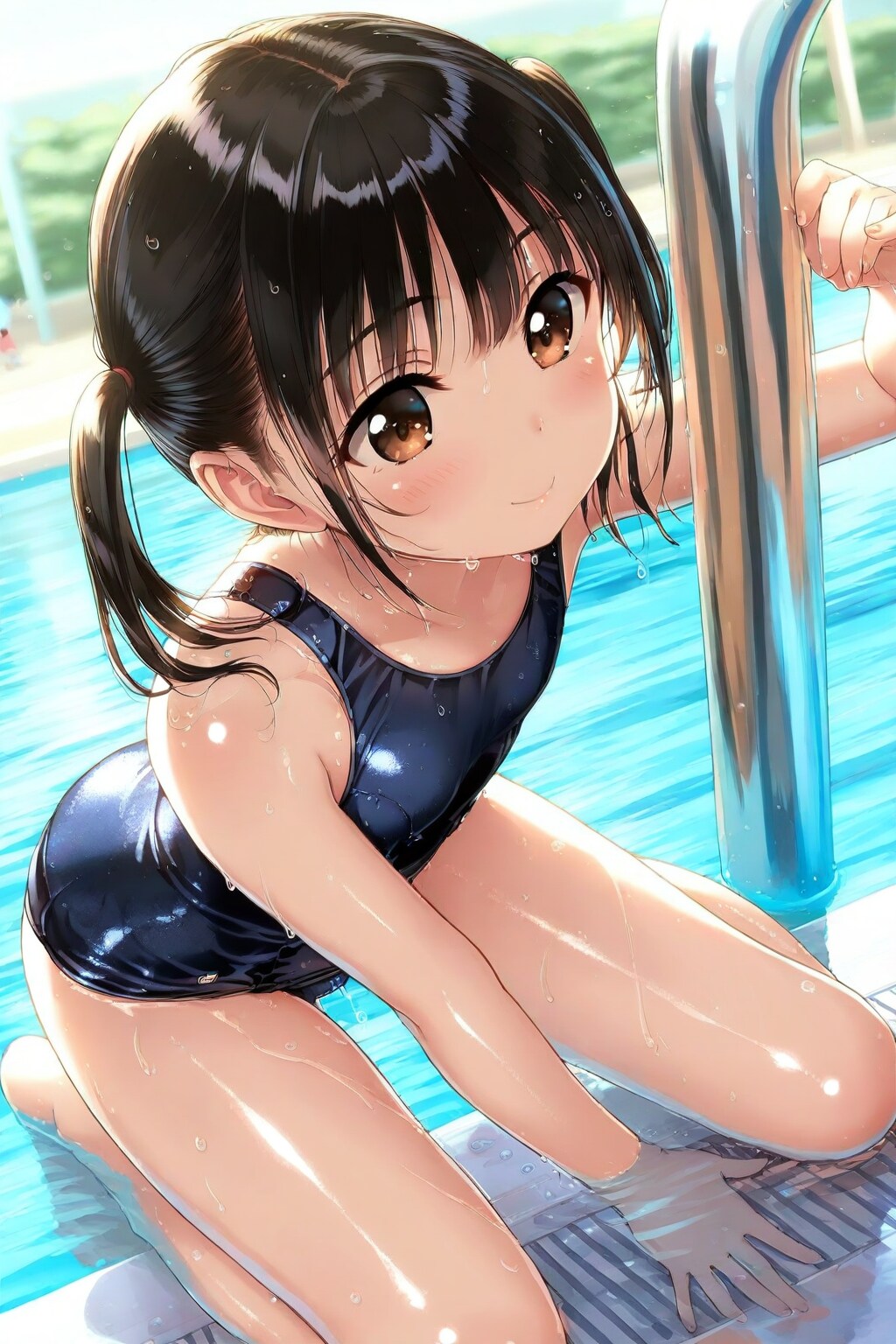 スク水美少女