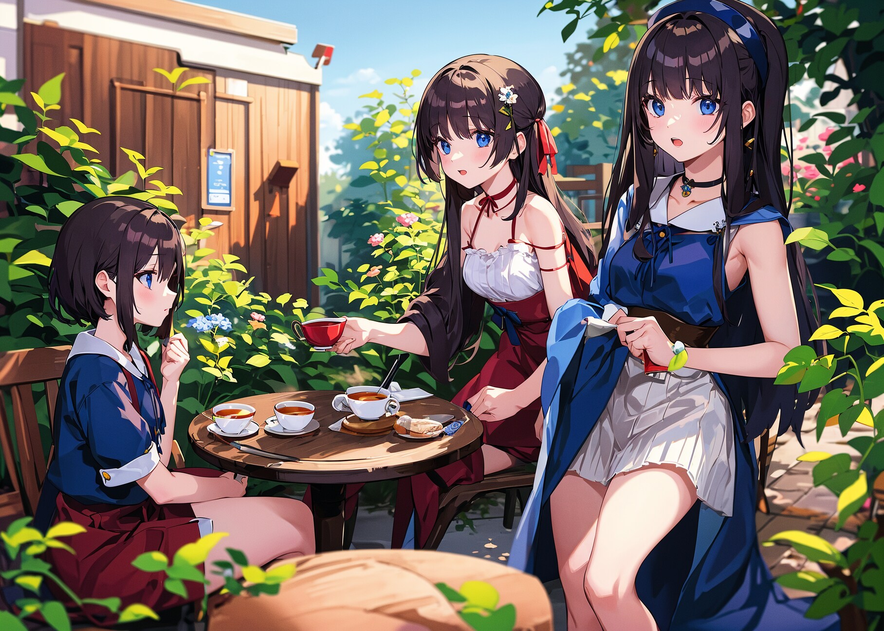お茶会