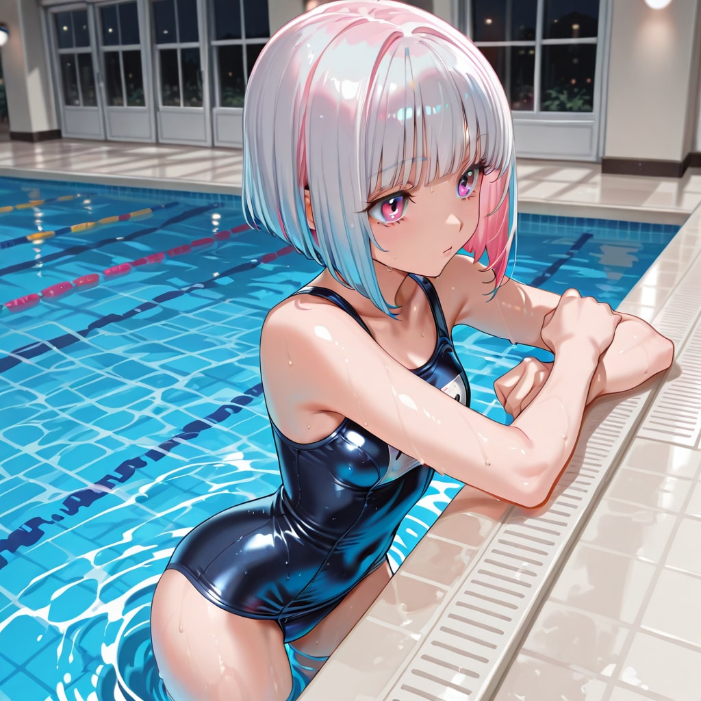 スク水美少女