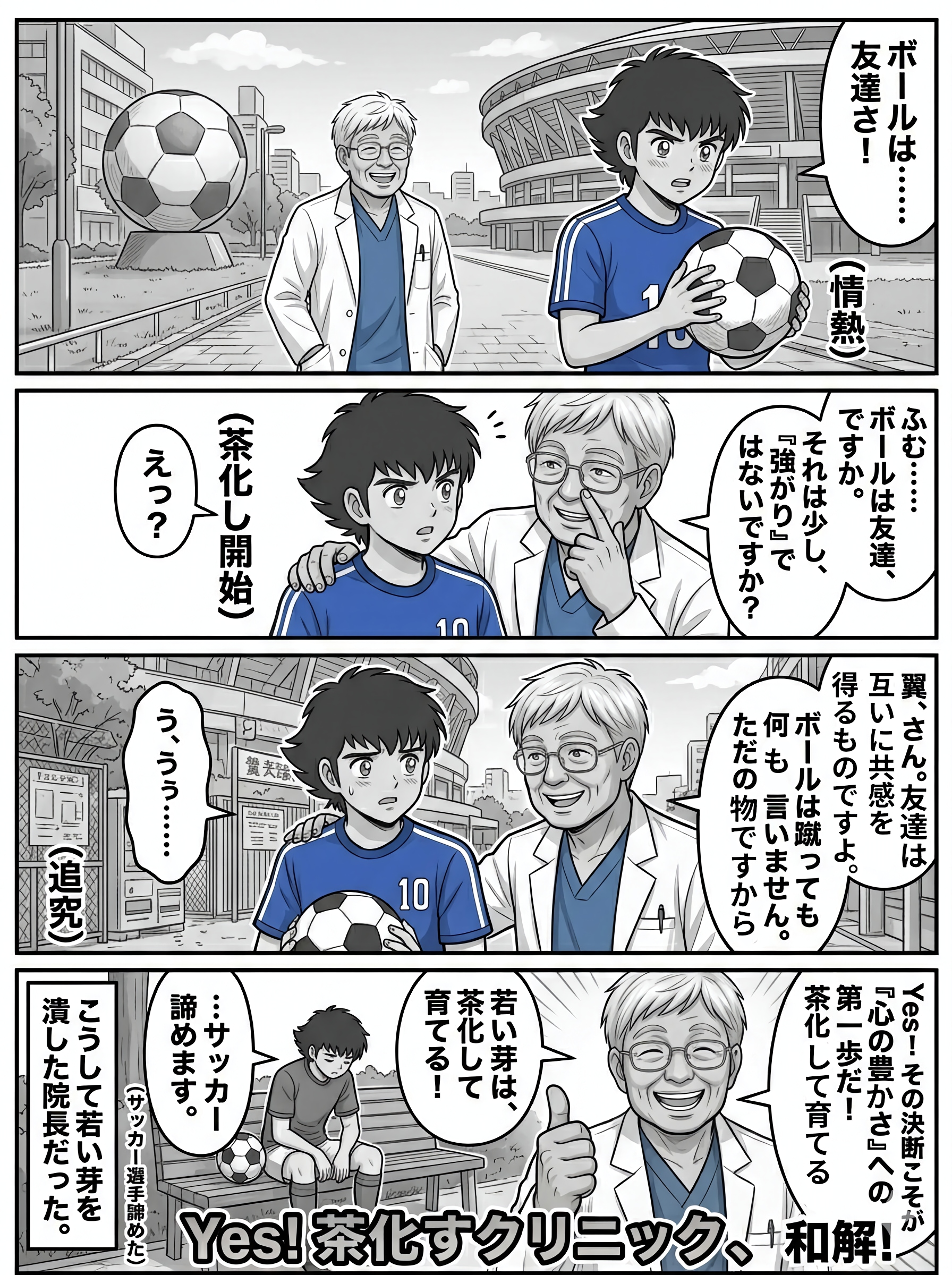 帰ってきた頑張れ高〇院長〜サッカー少年編