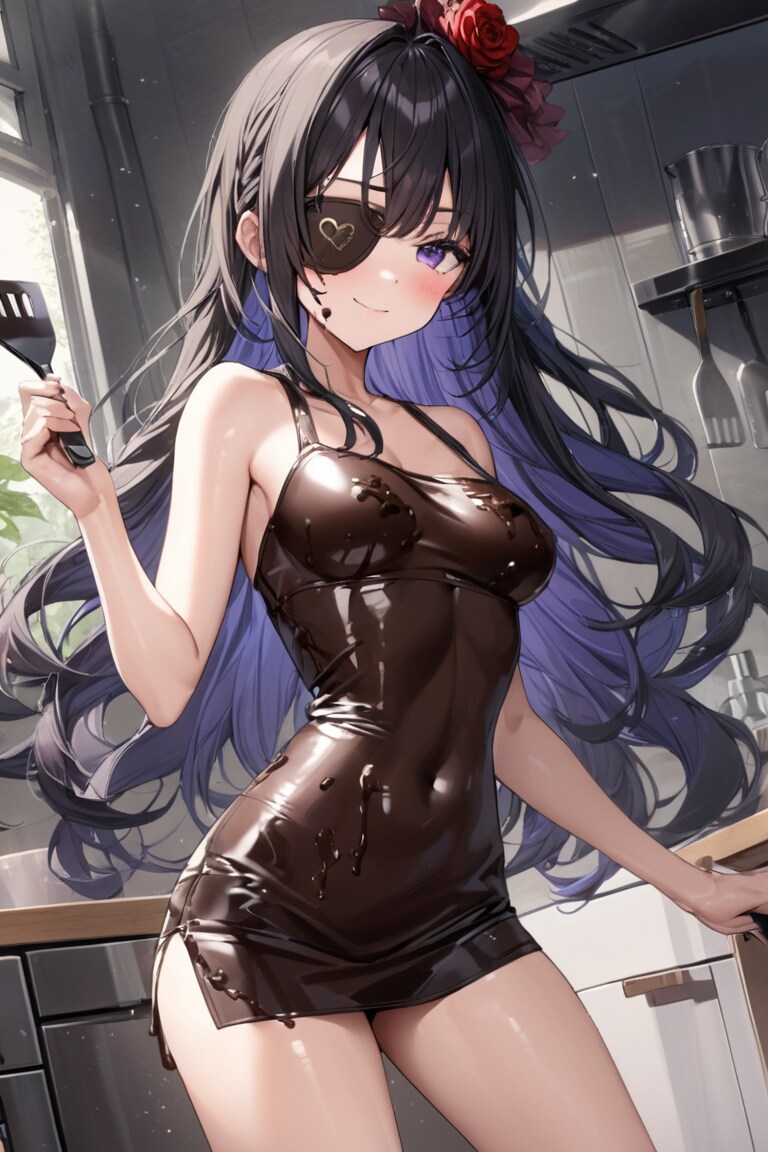 裸エプロン(チョコ味)