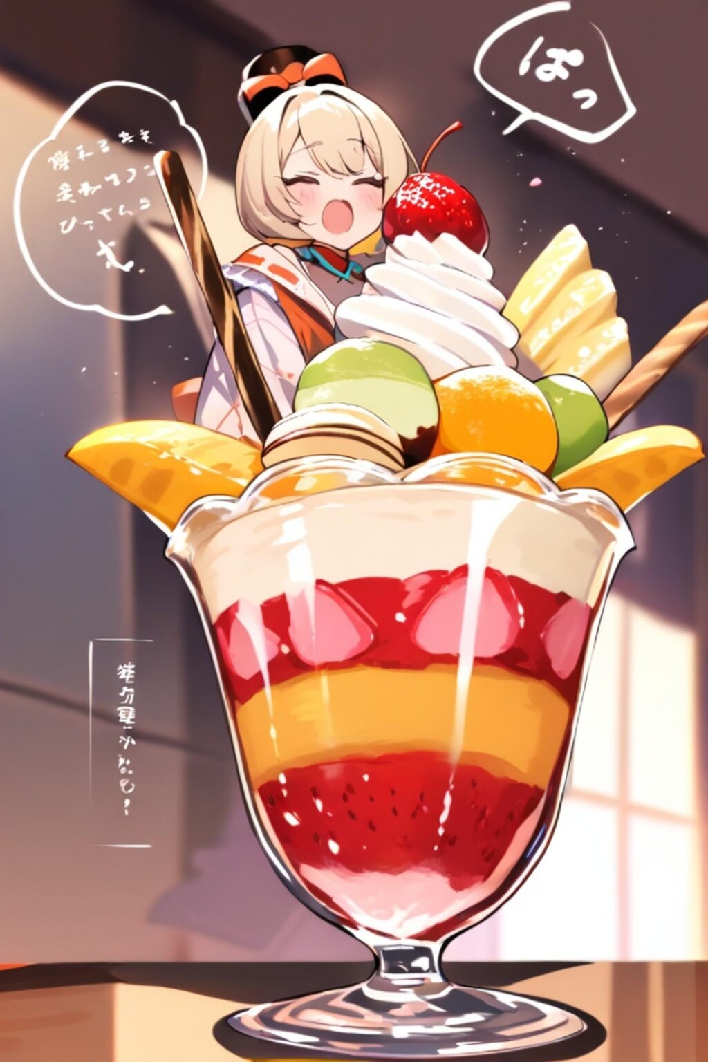 パフェ娘ちゃん